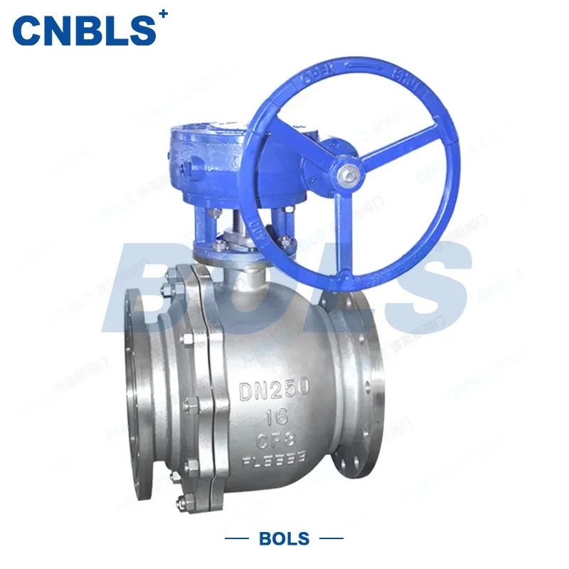 স্টেইনলেস স্টীল Flanged ভাসমান বল ভালভ